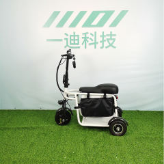 YIDI Electric Trike Folding Mini Electric Tricycle 350W 48V