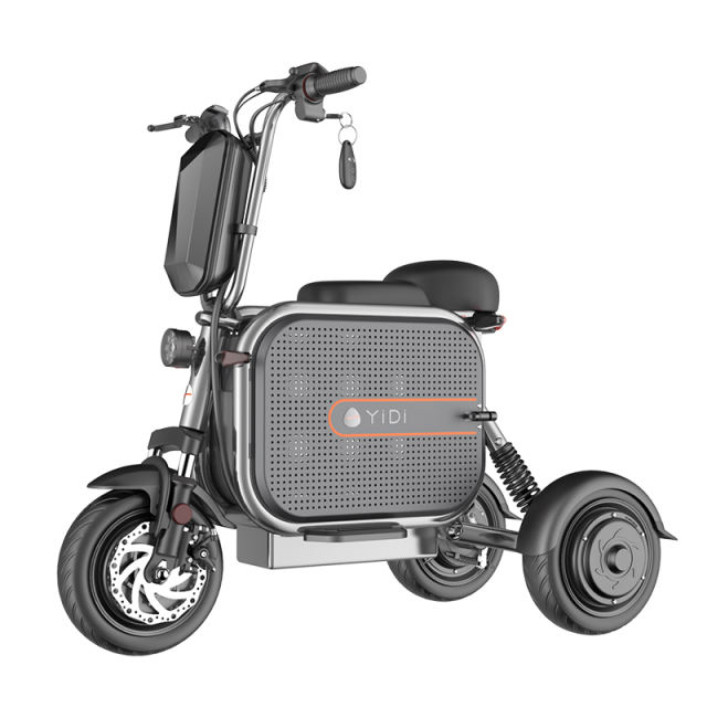 Tricycles 11 inch tire 500W 1000W Pet three wheeler buy electric motorcycles scooters wholesale