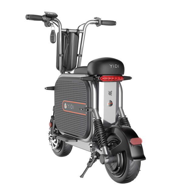 YIDI Factory Wholesale 2 Wheel Electric Cargo Bike With Pet Storage 11 Inch Tire Electric Moped Scooter
