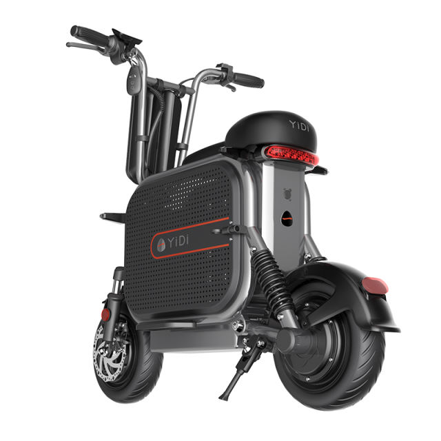 YIDI Factory Wholesale 2 Wheel Electric Cargo Bike With Pet Storage 11 Inch Tire Electric Moped Scooter