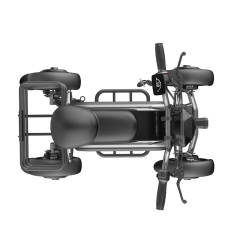 Factory Wholesale YIDI New Design 500W Folding 4 Wheel Elderly Electric Mobility Mini Moped With Pet Basket