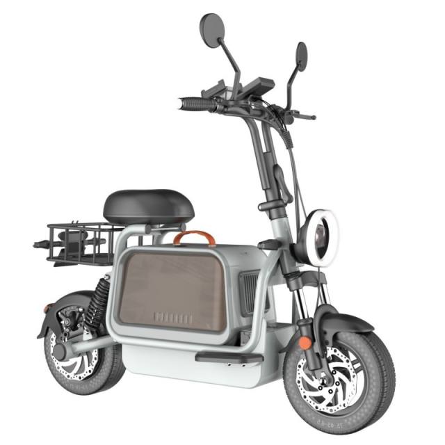 Travel with Pet Scooter 48v 400w/800w Motor 11 Inch Tire Electric Scooter With Cat Box