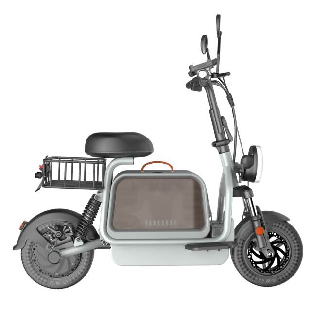Travel with Pet Scooter 48v 400w/800w Motor 11 Inch Tire Electric Scooter With Cat Box
