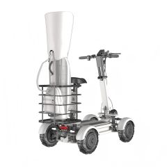 YIDI丨1000W Dual Rear Motor 4-Wheel Off-Road Electric Scooter - Beach Folding Mobility Scooter for B2B Wholesalers