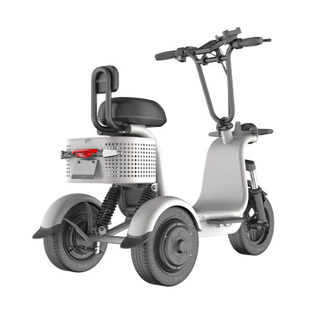 YIDI New Design 11 Inch 3.0Tire Three Wheel Electric Tricycle 48V 400W/800W Three Electric Wheel Elderly Scooter