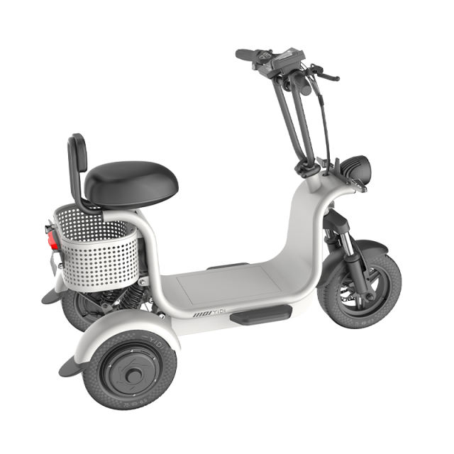 YIDI New Design 11 Inch 3.0Tire Three Wheel Electric Tricycle 48V 400W/800W Three Electric Wheel Elderly Scooter