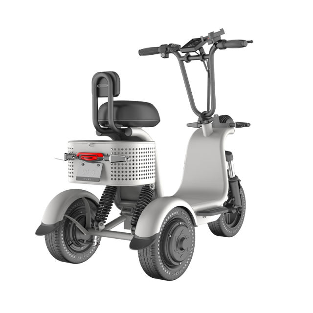 YIDI New Design 11 Inch 3.0Tire Three Wheel Electric Tricycle 48V 400W/800W Three Electric Wheel Elderly Scooter