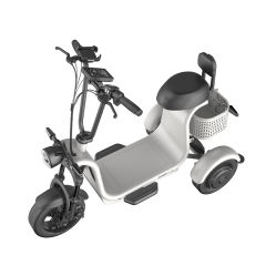 YIDI New Design 11 Inch 3.0Tire Three Wheel Electric Tricycle 48V 400W/800W Three Electric Wheel Elderly Scooter
