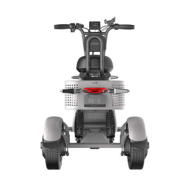 YIDI New Design 11 Inch 3.0Tire Three Wheel Electric Tricycle 48V 400W/800W Three Electric Wheel Elderly Scooter