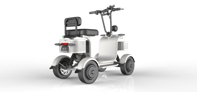 2025 New Arrival Electric Scooter 250w 500w Dual Motors Four Wheeler Strong Torque Scooter Electric Adult