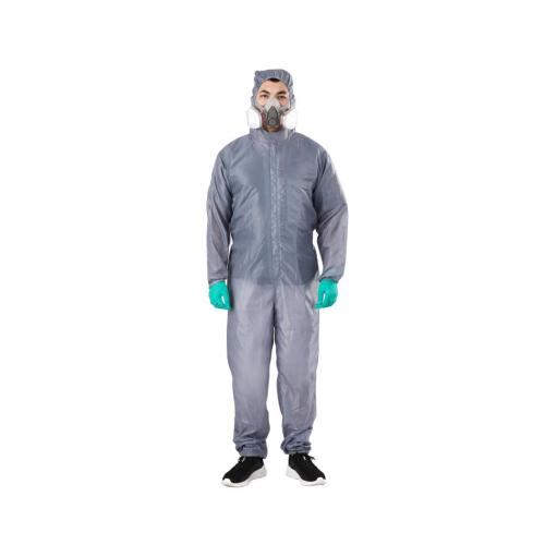 100% Polyester Grey Spray Paint Suit
