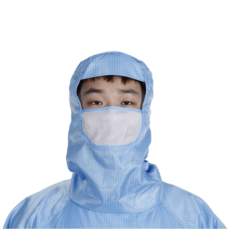 ESD Clothing with Face Mesh