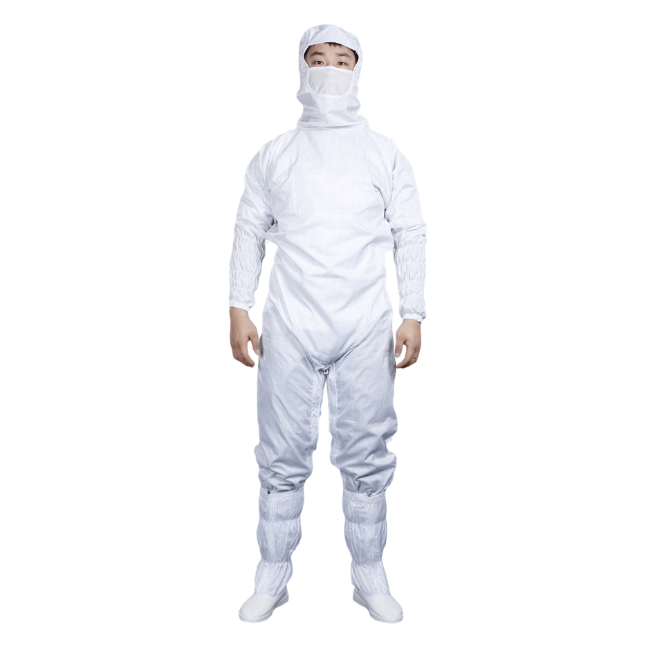 ESD Clothing with Face Mesh
