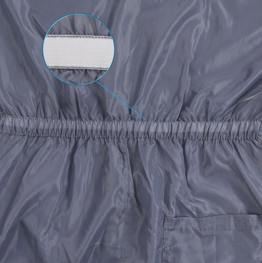 100% Polyester Grey Spray Paint Suit