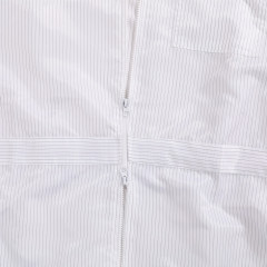 Reusable White Polyester Carbon Fiber Spray Suit