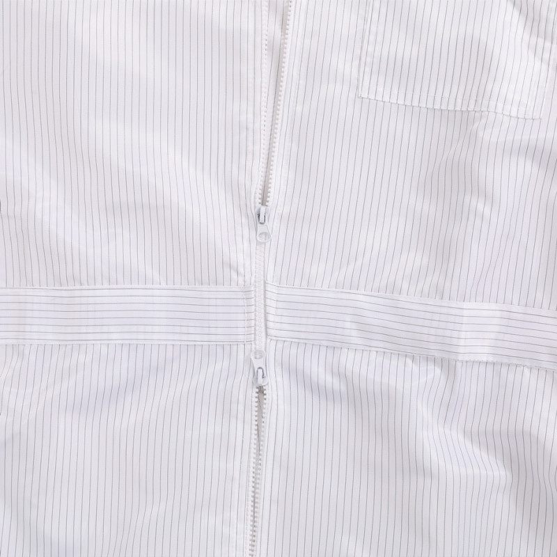 Reusable White Polyester Carbon Fiber Spray Suit