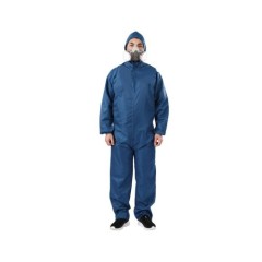 Blue Polyester Spray Suit Plus