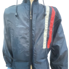 100% Polyester Navy Blue Spray Paint Suit Reusable