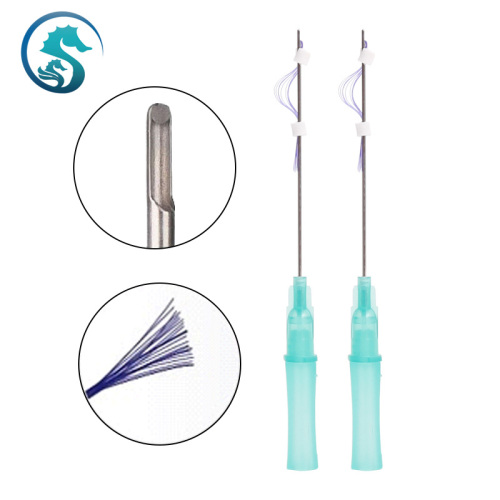 Factory Wholesale Multi Thread 8/12 Lines Multi Thread 21/23G PDO Thread For Forehead Wrinkles