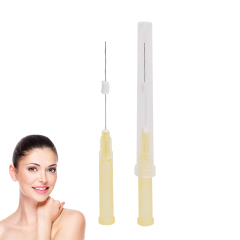 Factory Supply High Quality PDO Eye Thread Blunt Cannula W 30G Eye Thread For Eye Bag Dack Circle