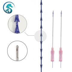 PDO Thread Wholesale Cones Fishbone Thread W L Needle PDO PCL PLLA Cog Thread For Face Lifting