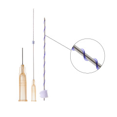 High Quality Mono Screw Thread 26G 27G 29G 30G Screw Thread PDO PCL PLLA Thread For Face Wrinkle
