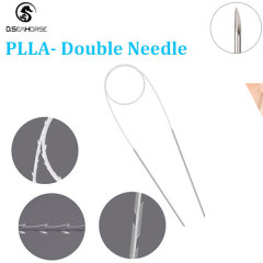 PLLA Double Needle Thread