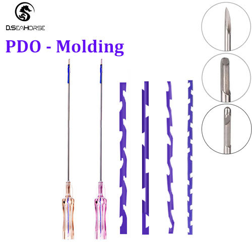 High Quality Molding Cog Thread 19G L W Sharp Cog Thread PDO PCL PLLA Thread For Forehead
