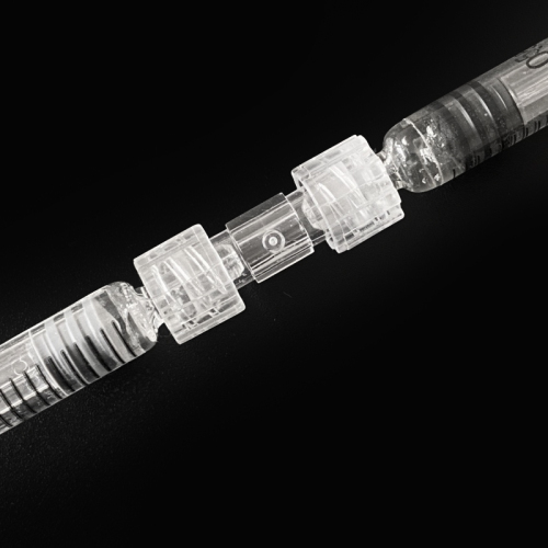 Disposable connector for luer lock syringe