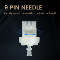 9pins crystal meso multi needle for syringe