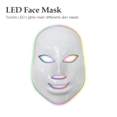 D.seahorse beauty 7 color face mask led light photon therapy