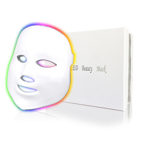 beauty 7 colors led light face mask skin care