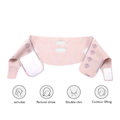 Wholesale pink cheap v face chin bandage lifting bandage
