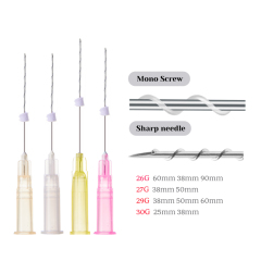 High quality mono scrow face lift needle pcl thread