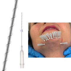 High quality mono scrow face lift needle pcl thread