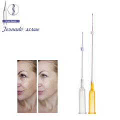 Factory Wholesale Tornado Screw Thread 26/27G Screw Thread PDO PCL PLLA Thread For Nasolabial folds