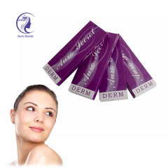 Factory Wholesale Direct Sale CE Approved Skin Care 1ml Dermal Hyaluronic Acid Dermal Lip For Moderate Wrinkles