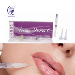 Factory Wholesale Direct Sale CE Approved Skin Care 1ml Dermal Hyaluronic Acid Dermal Lip For Moderate Wrinkles