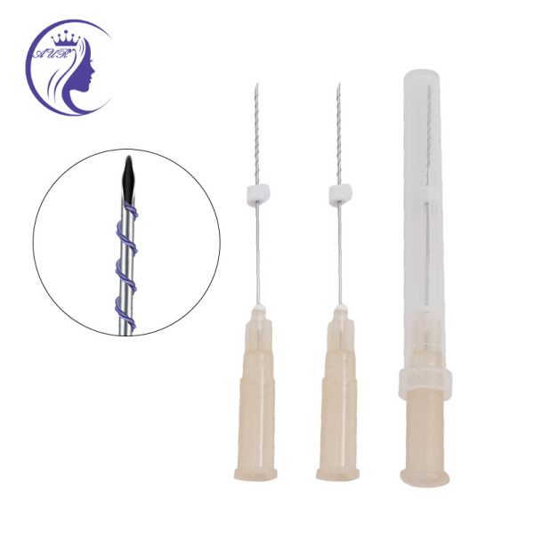 High Quality PDO Tornado Screw Thread 26G 27G Screw Thread PDO PCL PLLA Thread For Lip Contour
