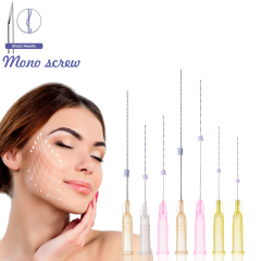 Factory Wholesale PDO Threads Mono Screw Thread PDO PCL PLLA Thread 26G 27G 29G 30G Screw Thread For Face Wrinkle