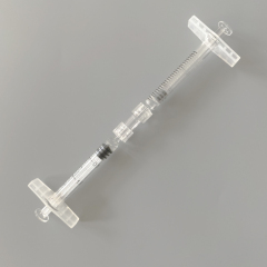 Auro sterile double female luer lock connector for syringe