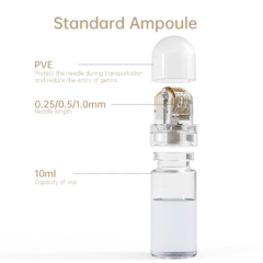 0.25mm 64 needle skin rejuvenation Hydra roller