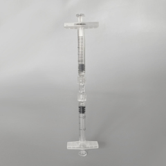 Aseptic individual packaging syringe luer lock connector