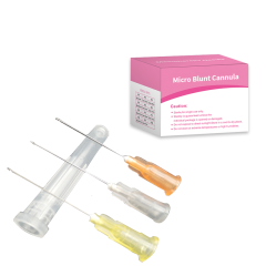 disposable blunt needle tip micro needle cannula