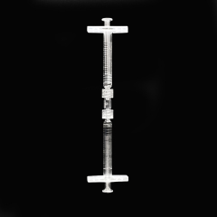 Auro sterile double female luer lock connector for syringe