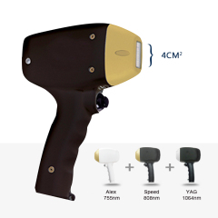 755 808 1064nm 3 wavelength diode laser hair removal machine