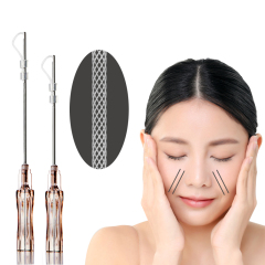 High Quality Wholesale Mesh Thread L Needle 19G 38/60mm PCL Mesh Thread For Deep Wrinkles