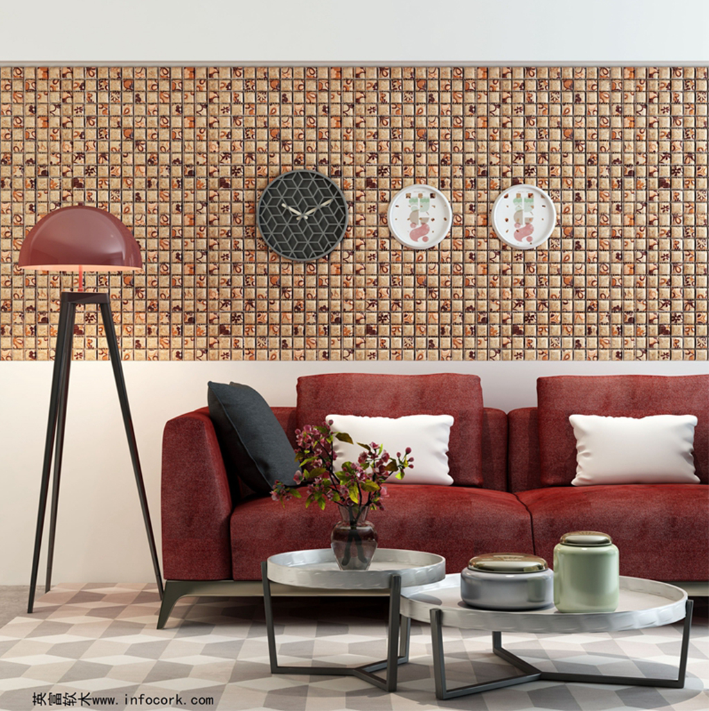 Take you into the home of cork mosaic