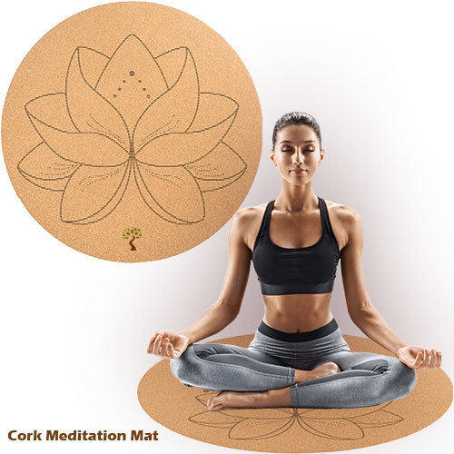 Natural Cork Meditation Cushion