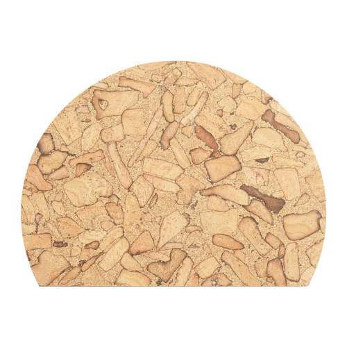 Semicircle Natural Cork heat Insulated Placemats